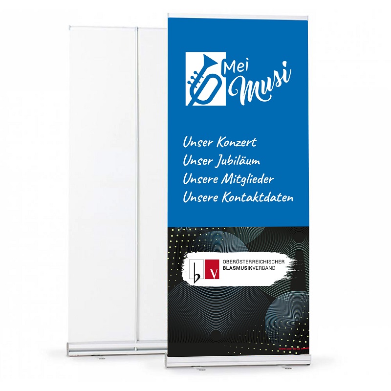 Rollup Best80 und Best100 - OOEBV - Oberösterreichischer Blasmusikverein